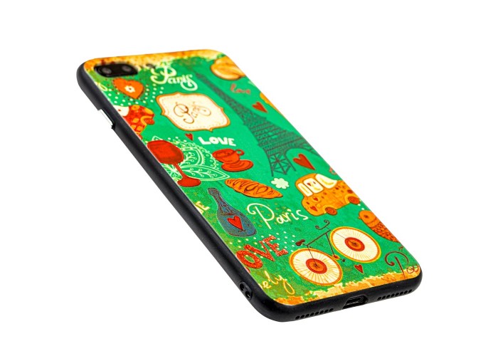 Чехол для iPhone 7 Plus / 8 Plus Sparcle Premium Print Love