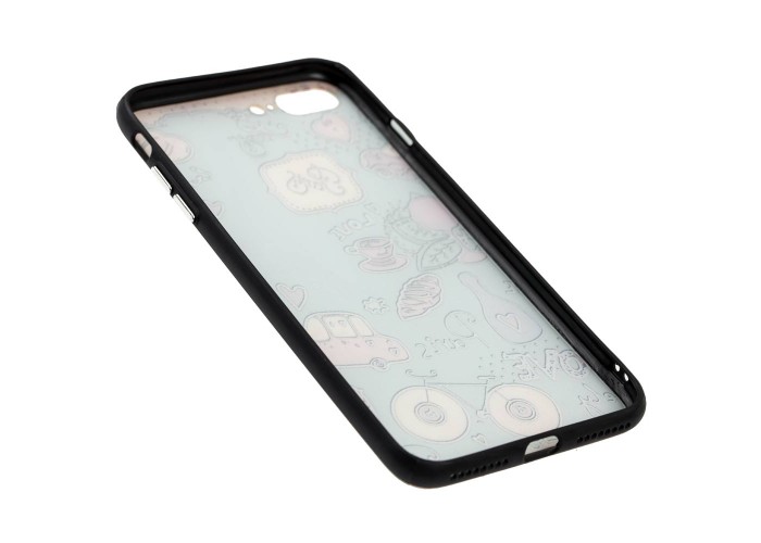 Чехол для iPhone 7 Plus / 8 Plus Sparcle Premium Print Love