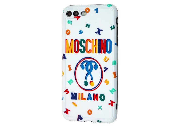 Чехол для iPhone 7 Plus / 8 Plus VIP Print moschino белый