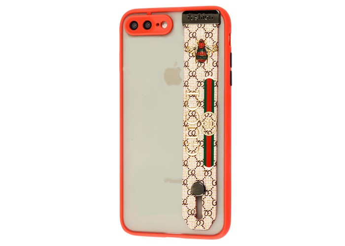 Чехол для iPhone 7 Plus / 8 Plus WristBand G IV красный
