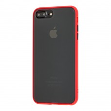 Чехол для iPhone 7 Plus / 8 Plus  "LikGus Maxshield" красный