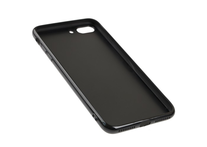 Чехол для iPhone 7 Plus / 8 Plus glass 3D черный