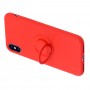 Чехол для iPhone X / Xs ColorRing красный