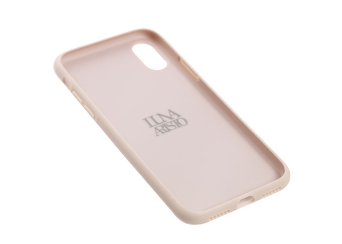Чехол для iPhone X / Xs Luna Aristo жемчуг цветы розовый