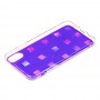 Чехол для iPhone X / Xs мозаика фиолетовый