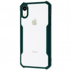 Чехол для iPhone Xr Defense shield silicone зеленый