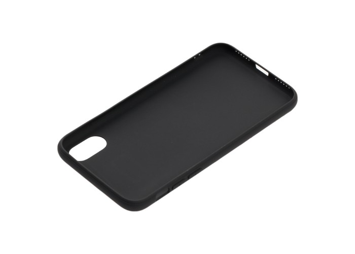 Чехол для iPhone Xr Leather cover черный