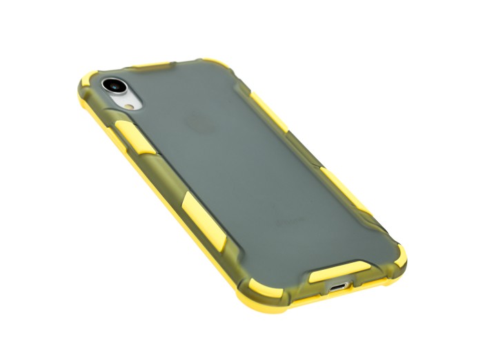 Чехол для iPhone Xr LikGus Armor color желтый