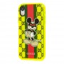 Чехол для iPhone Xr Neon print Микки Маус