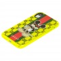 Чехол для iPhone Xr Neon print Микки Маус