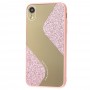 Чехол для iPhone Xr Shine mirror розовый
