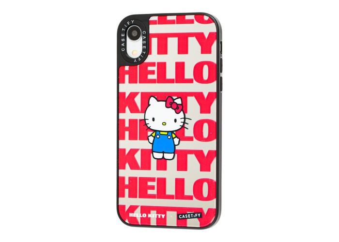 Чехол для iPhone Xr Tify Mirror Kitty Hello