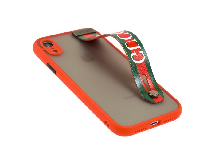 Чехол для iPhone Xr WristBand G III красный
