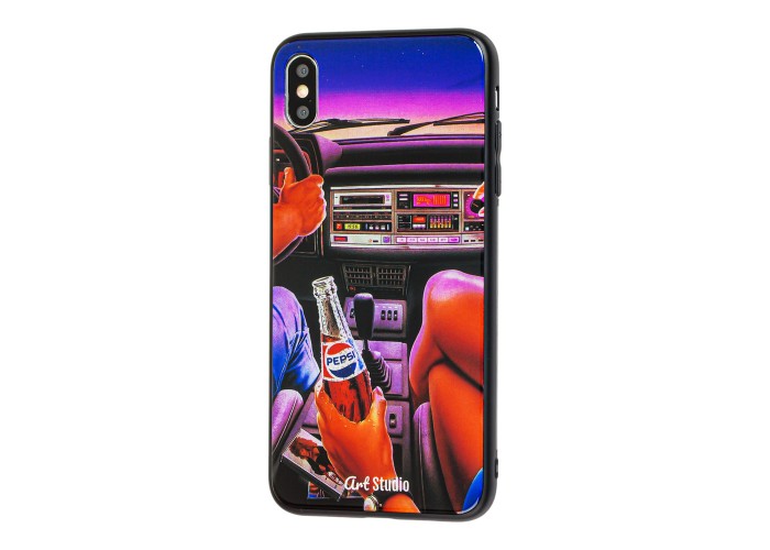 Чехол для iPhone Xs Max ArtStudio CyberPunk Pepsi