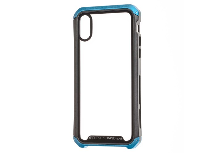 Чехол для iPhone Xs Max Element Transparent черно синий