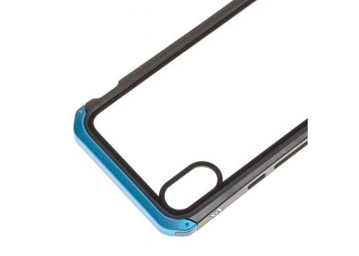 Чехол для iPhone Xs Max Element Transparent черно синий