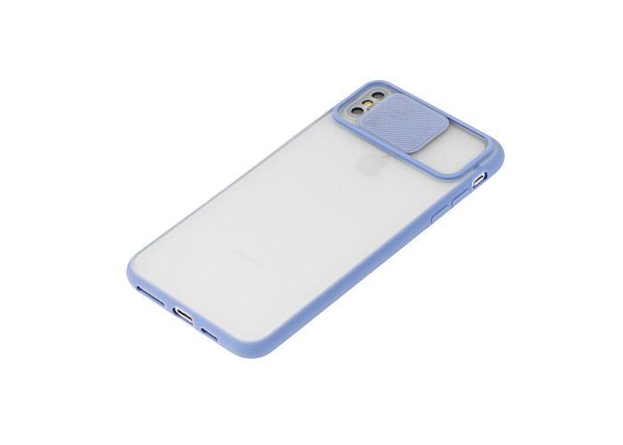 Чехол для iPhone Xs Max LikGus Camshield camera protect серый