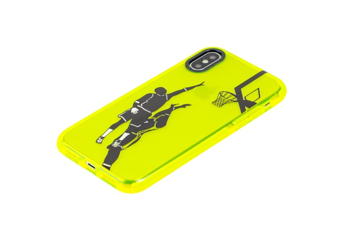 Чехол для iPhone Xs Max Neon print basketball