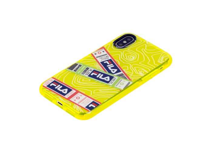 Чехол для iPhone Xs Max Neon print ticket