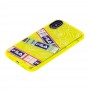 Чехол для iPhone Xs Max Neon print ticket