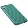 Чехол для iPhone Xs Max Weaving case зеленый
