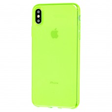 Чехол для iPhone Xs Max X-Level Rainbow зеленый