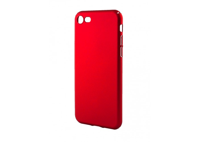 Накладка для iPhone 7 PC Soft Touch case красный