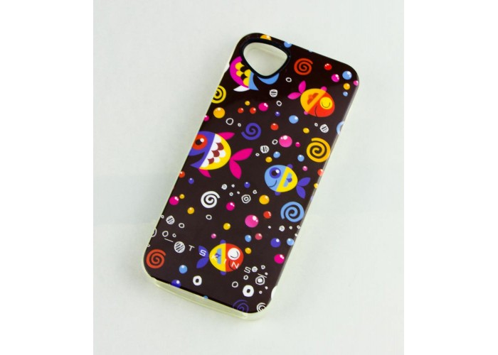 Накладка iPhone 5 Color Fish (APH5-PHANT-BLK1) Phantom
