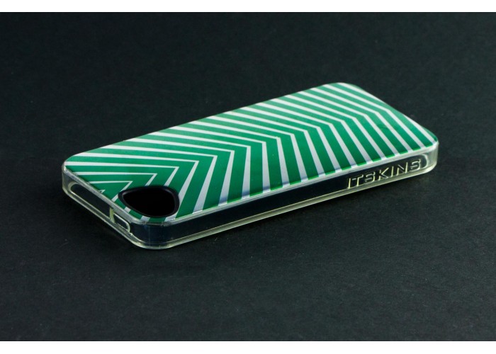 Накладка iPhone 5 Green Lines (APH5-KILCH-GRLN) Killer Chic