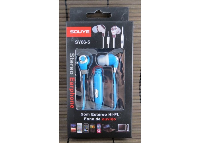 Наушники Soyue SY66-5 Blue +Mic