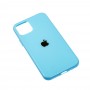 Чехол New glass для iPhone 11 Pro голубой