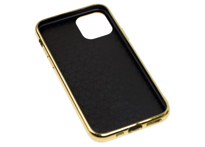 Чехол для iPhone 11 Pro Carbon Gradient Hologram розовый