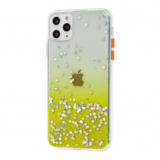 Чехол для iPhone 11 Pro Glitter Bling желтый