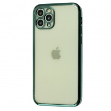 Чехол для iPhone 11 Pro Glossy edging темно-зеленый