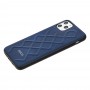 Чехол для iPhone 11 Pro Jesco Leather синий