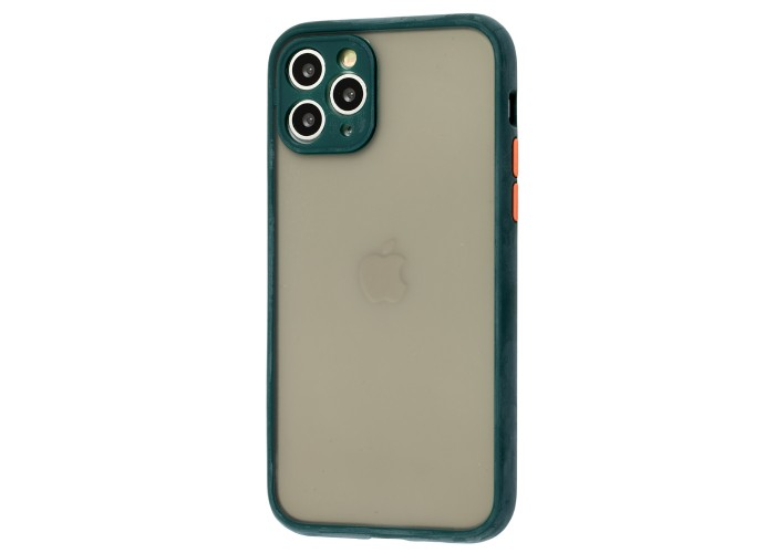 Чехол для iPhone 11 Pro LikGus Totu camera protect оливковый