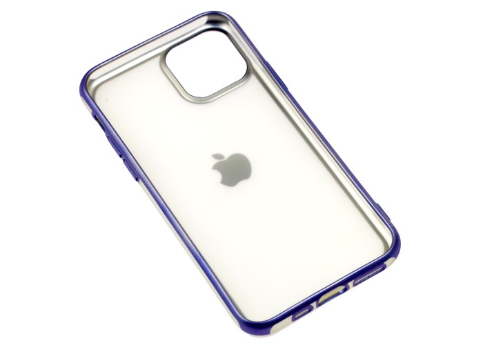 Чехол для iPhone 11 Pro Metall Effect светло-фиолетовый