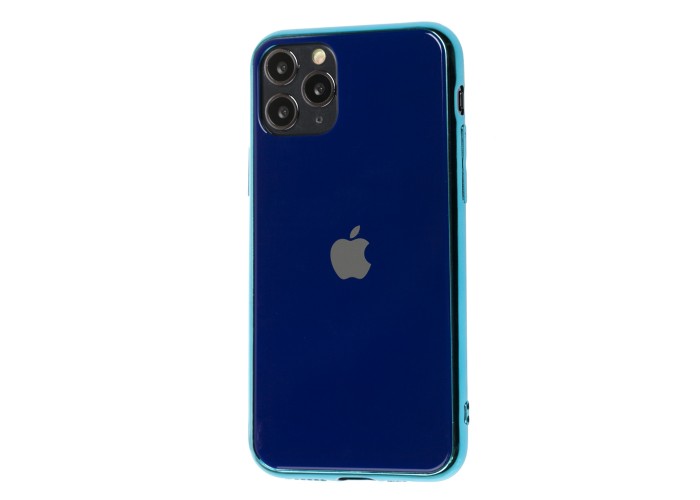 Чехол для iPhone 11 Pro Original glass синий