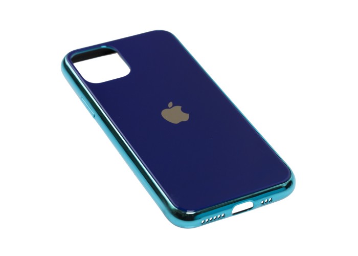 Чехол для iPhone 11 Pro Original glass синий
