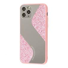 Чехол для iPhone 11 Pro Shine mirror розовый