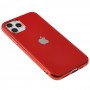 Чехол для iPhone 11 Pro Silicone case матовый (TPU) красный