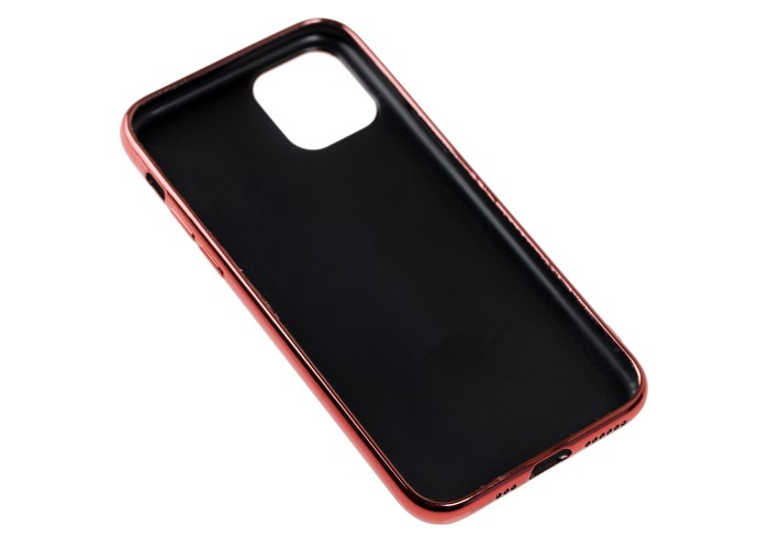 Чехол для iPhone 11 Pro Silicone case матовый (TPU) красный