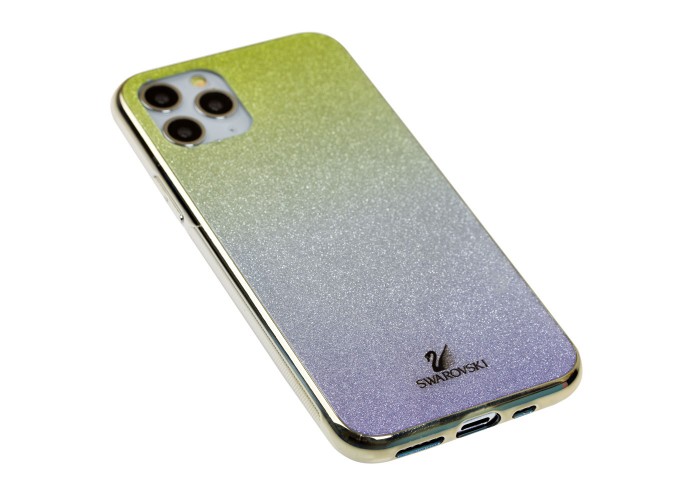 Чехол для iPhone 11 Pro Sw glass лимонно-серебристый