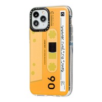 Чехол для iPhone 11 Pro Tify кассета желтый