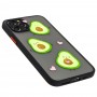 Чехол для iPhone 11 Pro Wave Cartoon lovely avocado / black