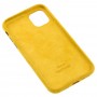 Чехол для iPhone 11 Pro Alcantara 360 желтый