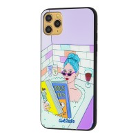 Чехол для iPhone 11 Pro ArtStudio Girls Mood "take a bath"