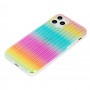 Чехол для iPhone 11 Pro Gradient Laser радуга