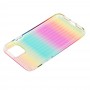 Чехол для iPhone 11 Pro Gradient Laser радуга