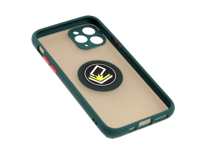 Чехол для iPhone 11 Pro LikGus Edging Ring зеленый